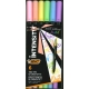 PENNARELLO BRUSH DOPPIA PUNTA INTENSITY DUAL TIP PASTEL SET 6 COLORI BIC