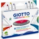 PENNARELLI GIOTTO TURBO MAXI GLITTER SCATOLA 6 COLORI FILA